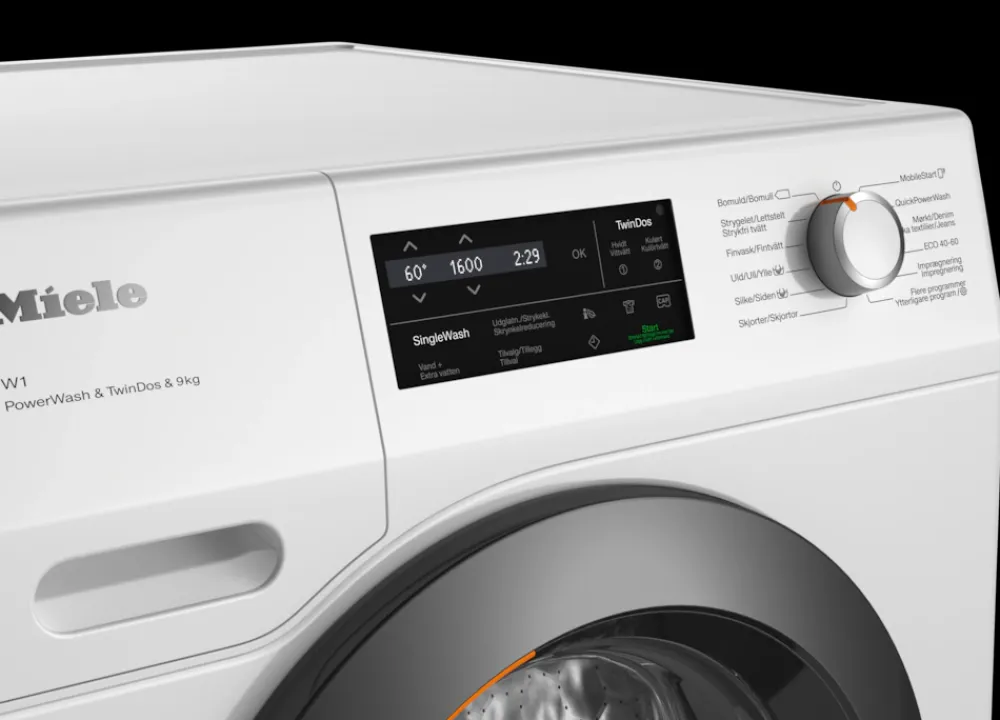 Sale Wci870 Wcs Pwash&Tdos&9Kg Vaskemaskiner