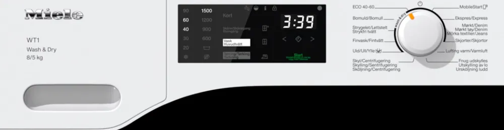 Flash Sale Wtd160 Wcs 8/5 Kg Vaske-Tørremaskiner